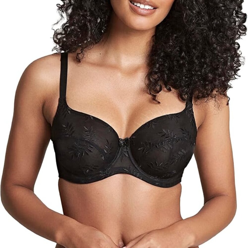 Panache ✨ Tango Balcony Bra Non-Padded Embroider 28E NWT